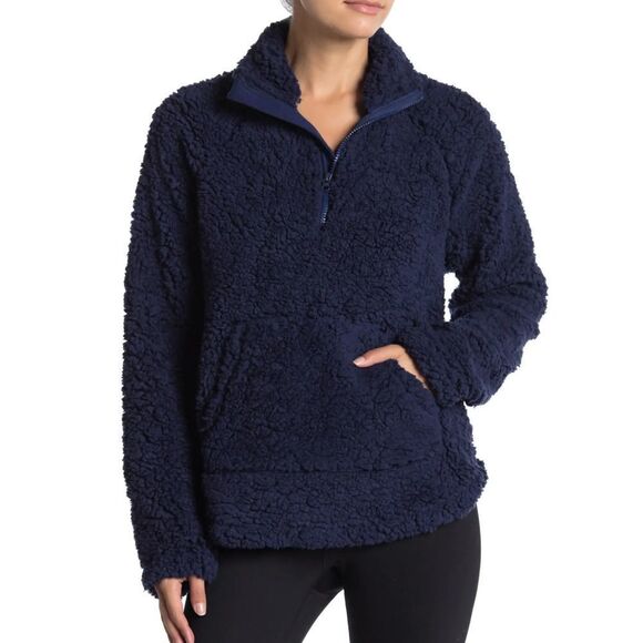 Z By Zella Free Style Faux Shearling Sweater - Picture 1 of 7